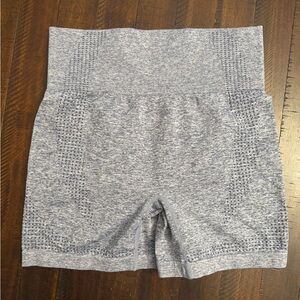 Women's Gray High-Waisted Shorts